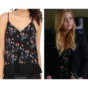 Rebecca Minkoff Refraction Floral Blouse